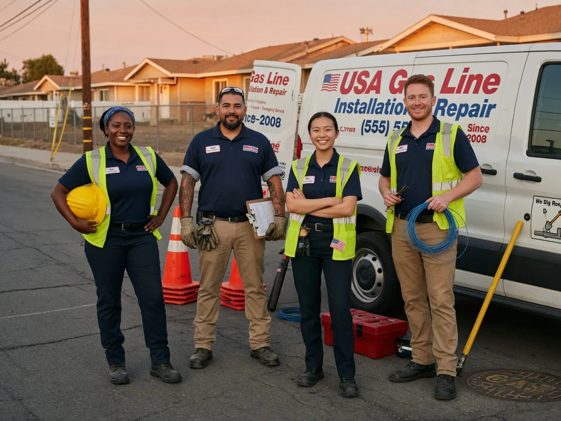 Gas Line Installation company in Melvern, KS